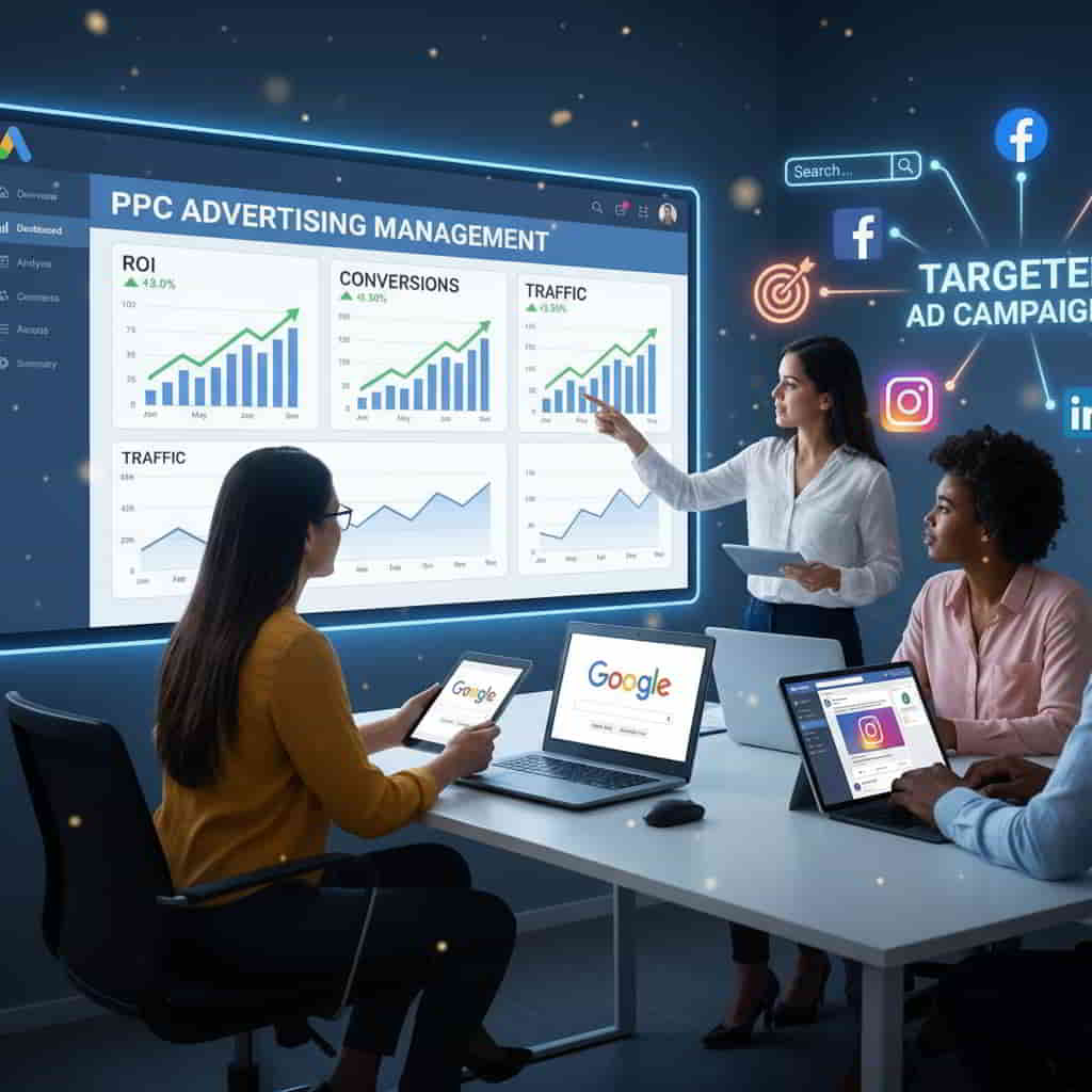 Run targeted ad campaigns that maximize ROI and conversions.