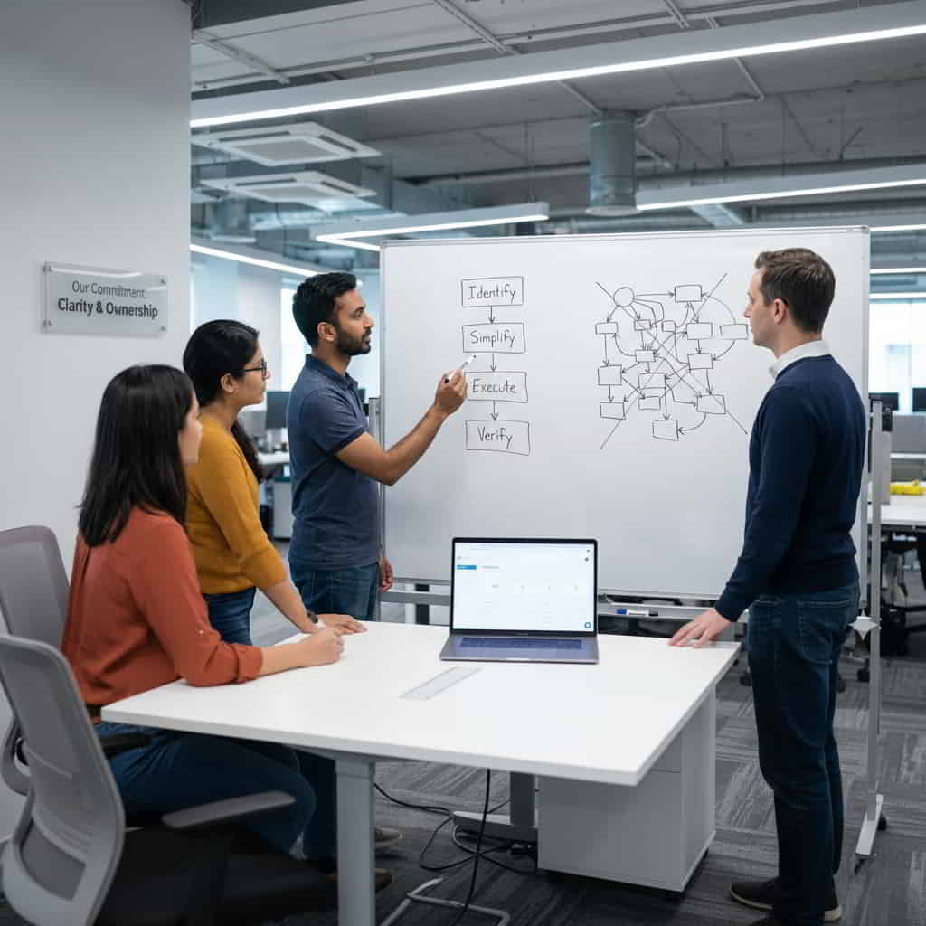 We prioritize clarity over complexity.